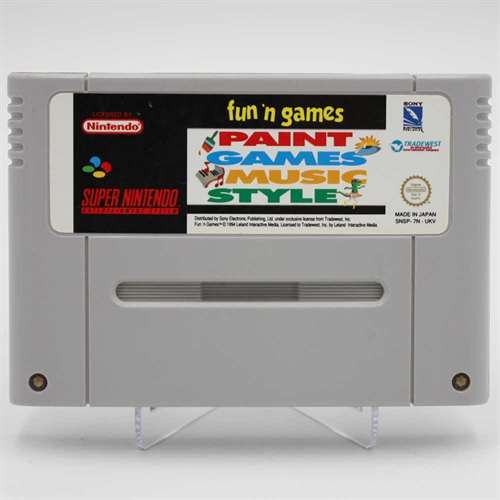 Fun 'N Games - SNES - Cartridge - (UKV) (ENG) (A Grade) (Used)